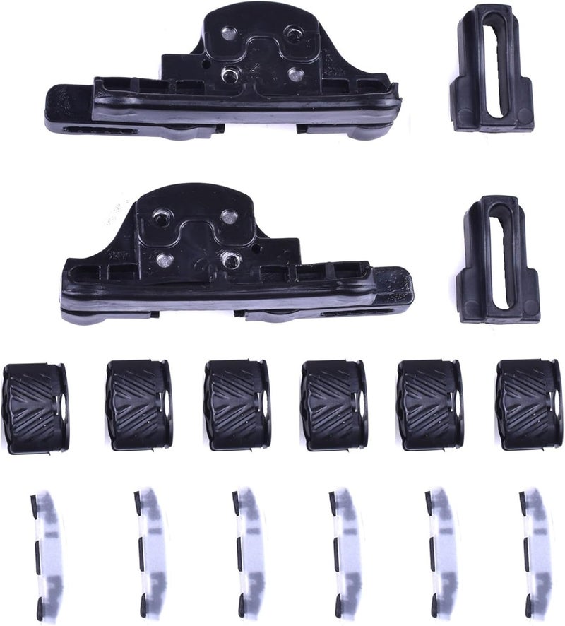 Prefer Warehouse Sunroof Bracket Slider Buckle Rail Clip Repair Kit Compatible with Jeep Renegade 2015-2023 for 77368445 77368446 77368447 77368448 - Image 1